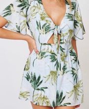 Palm Short Romper