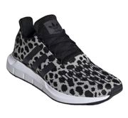 Adidas Swift Run Leopard-Print Shoe, Size: 8