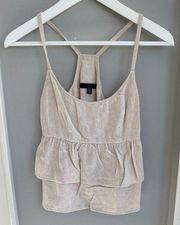 Joe's Jeans Tiered Peplum Tank