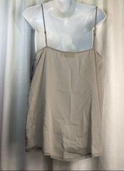 Princess by  Lace Trim Cami Gray Large NEW