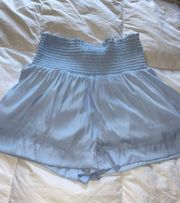 Boutique Pale Blue Preppy Shorts