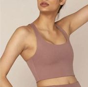 Paloma Racerback Longline
Sports Bra Rose Quartz M