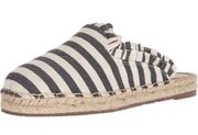 Kate Spade Laila Espadrille Mule in Black/Cream Size 7.5