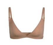 NWOT Skims Triangle Adjustable Strap Bralette Taupe Size XXS