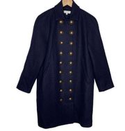 Rebecca Minkoff Santo Wool Coat Navy Blue F1611903b Women's, size XS