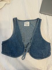 Mini Denim Top