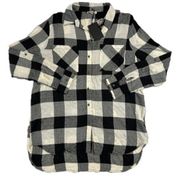 Jane And Delancey Women's NWT Large Plaid Blouse Collared Long Sleeve