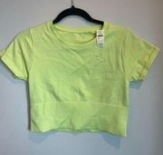 NWT  workout crop top