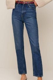 Reformation Jeans Liza High Straight Leg Jeans Size 26