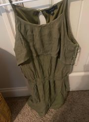 Olive Green Romper