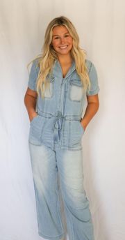 Denim Jump Suit