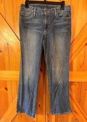 Eddie Bauer Jeans Women’s Size 8 Petite Blue Denim Natural Fit (1817)