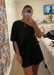 Sequin Romper