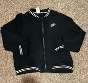 Black Zip-Up Jacket US M