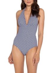 New. Shoshanna chevron swimsuit. Size 6 normally $240