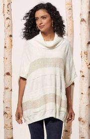 Soft Surroundings Ivory Meribel Poncho