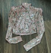 Nookie Sequin Long Sleeve