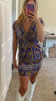 Retro Print Mini Sundress