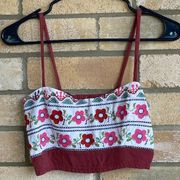 Floral Crop Top