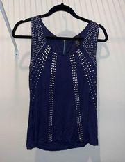 Tank Top with metal studs