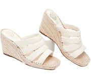 Vince Camuto white Leather Wedges - Molisana size 9