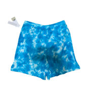 Bp. blue river tie dye cotton drawstring shorts size XS NEW