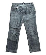 The Limited Black/Gray Wash Denim Size 6