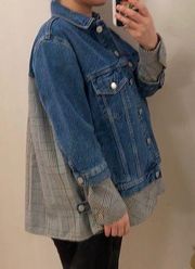 denim jacket. 0