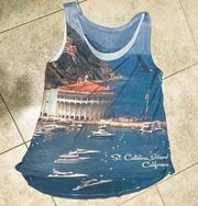 Blue 84 Catalina Island Casino Women’s Tank, Size M