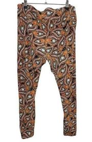 LuLaRoe Paisley Patterned Leggings