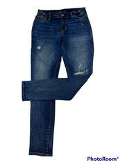 Maurice's  DenimFlex Medium Wash Jegging with Destruction