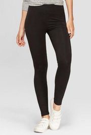 A New Day High-Waisted Leggings Black Women's Small