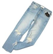 NWT Mother Superior Scrapper Ankle in Bless You, Again! Straight Crop Jeans 24