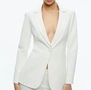 New York & Company White Blazer