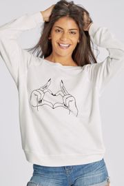 NWT  Vanilla Girl Gang Sommers Sweatshirt