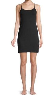 New Saks Fifth Avenue Essential Fit black cami bodycon dress Size Small