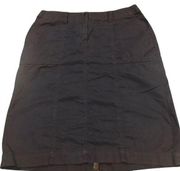 Talbots Navy Blue Cargo Style Straight Skirt