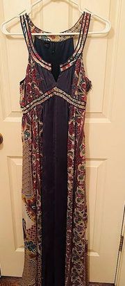 MANGO CASUAL SPORTSWEAR print maxi dress