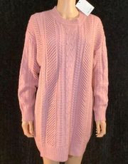 John+Jenn Cozy Cable Knit Tunic Sweater