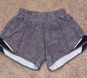 Gray Hotty Hot 4” Shorts