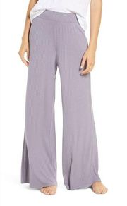 SOCIALITE Rib Wide Leg Lounge Pants