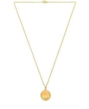 Ellie Vail Arlo St. Benedict Necklace in Gold Womens Holy Chain Pendant