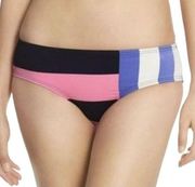 Kate Spade Striped Balboa Island Hipster Bikini Bottom SZ M