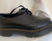 1461 Black Leather Oxford Shoes size 7