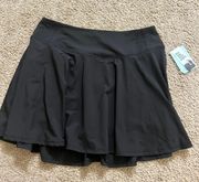 Black Athletic Skort