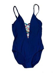 Red Carter NWT Women's One Piece Swimsuit Size XS