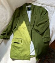 Green Statement Blazer