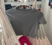 Gray Baby Tee