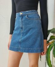 Denim skirt never worn