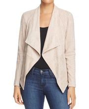 BB Dakota Blush Faux Suede Cardigan, size S